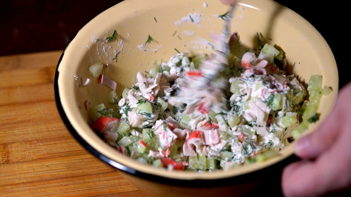 Закуска «Ленивые профитроли», канал "Домоводство", фото автора