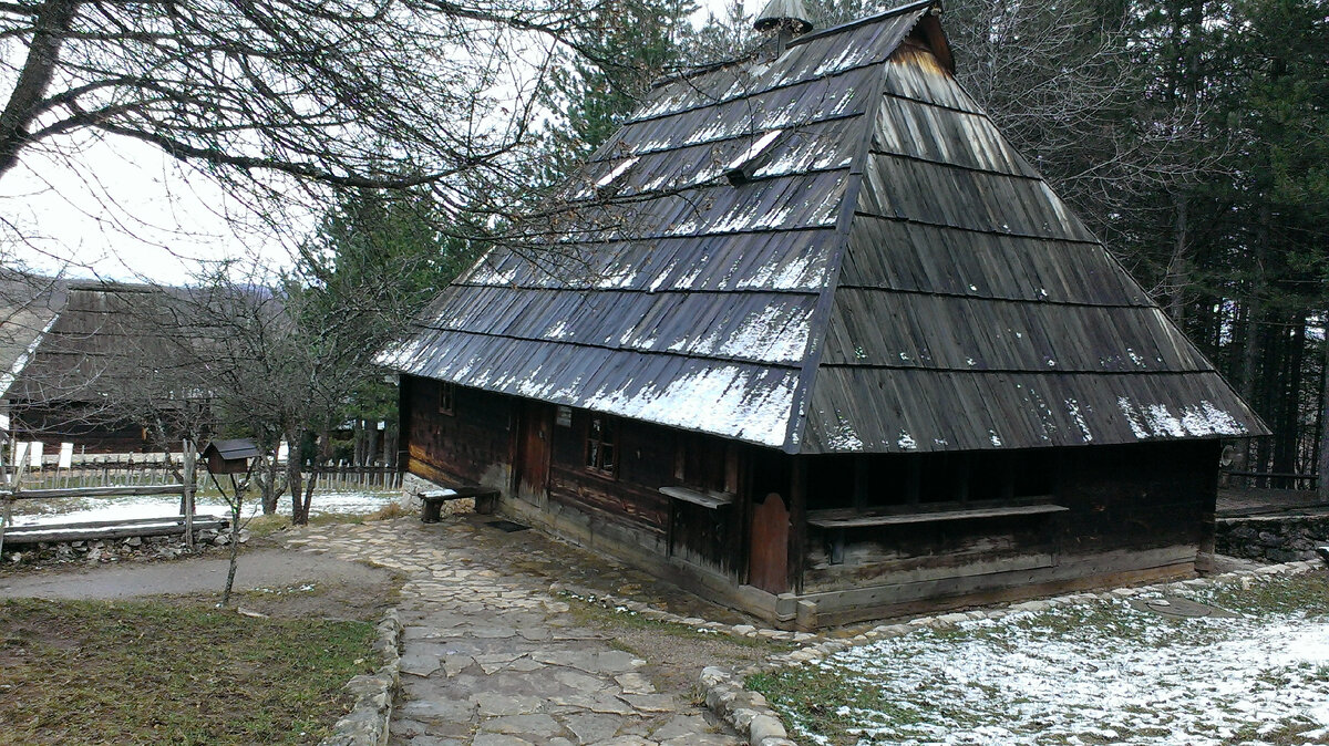 Старинный сельский дом в Сербии
