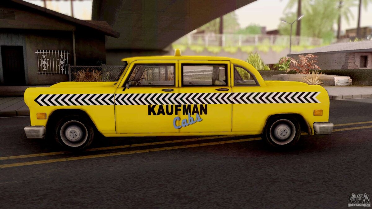 "Kaufman Cabs" из игры "Grand Theft Auto: Vice City"