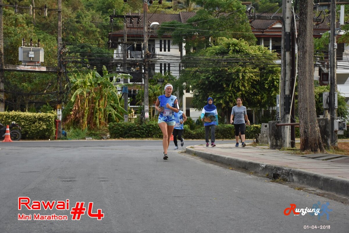 Забег в Таиланде - сплошное удовольствие