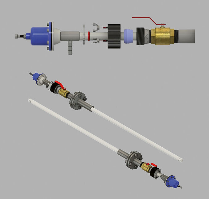 Диспергатор для ультразвуковой подачи газа производства «НПО «РИВС»