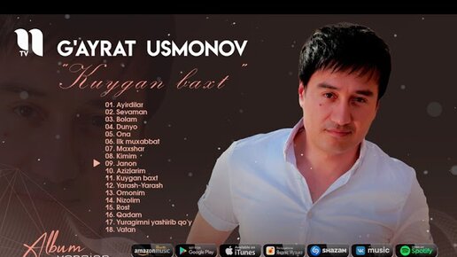 G'ayrat Usmonov - Kuygan baxt nomli albom dasturi