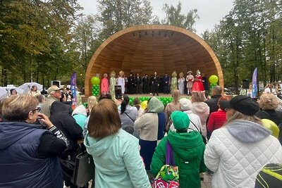    В Лобне открыли парк у озера Киово © Пресс-служба Министерства благоустройства Московской области