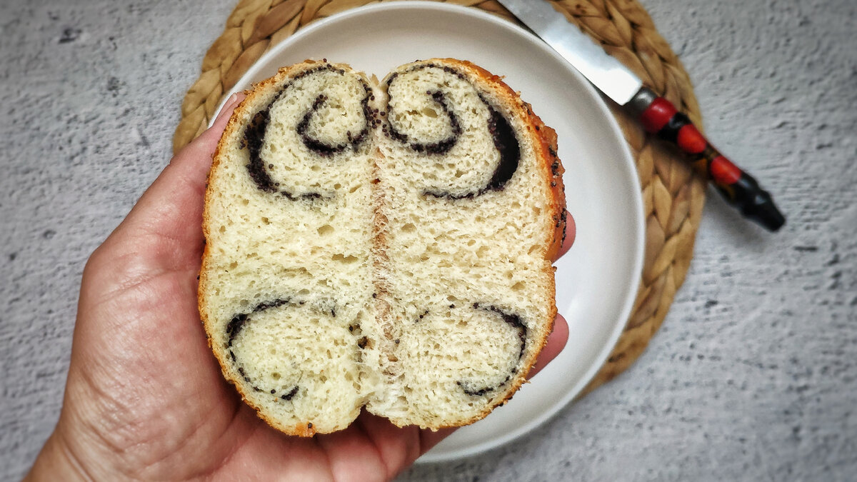 Печем булочки с маком. Бабушкины булочки