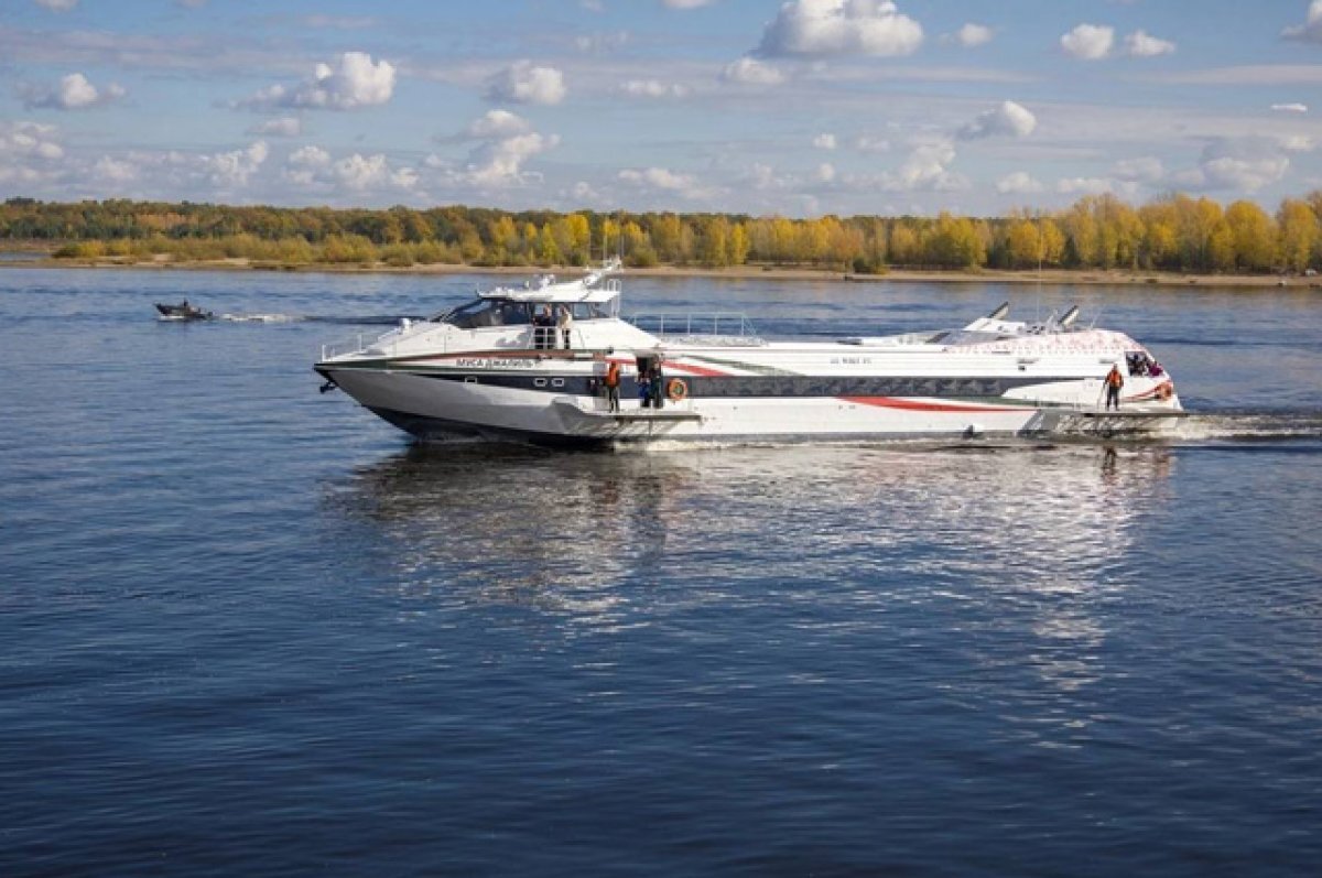    Полет над водой.