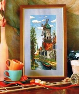 Мельница — вышивка на исполнение желаний