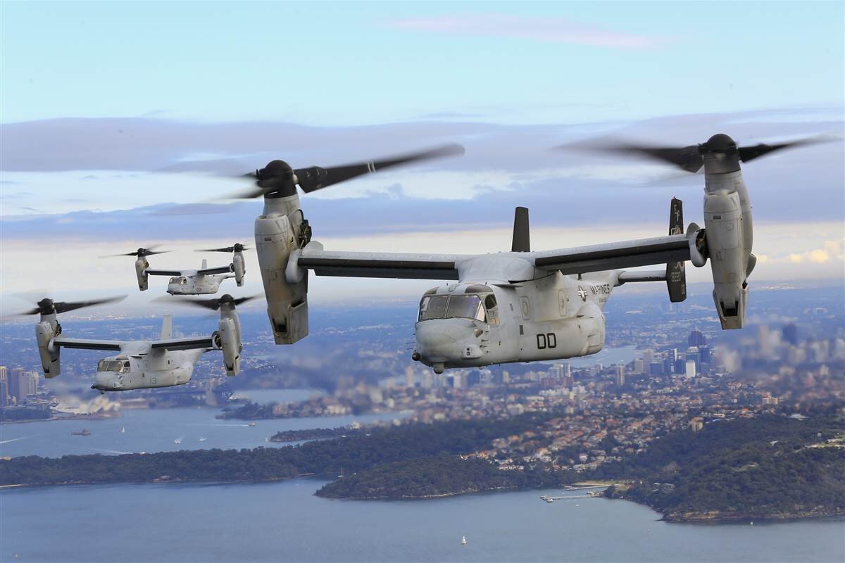 Конвертоплан Bell MV-22 Osprey