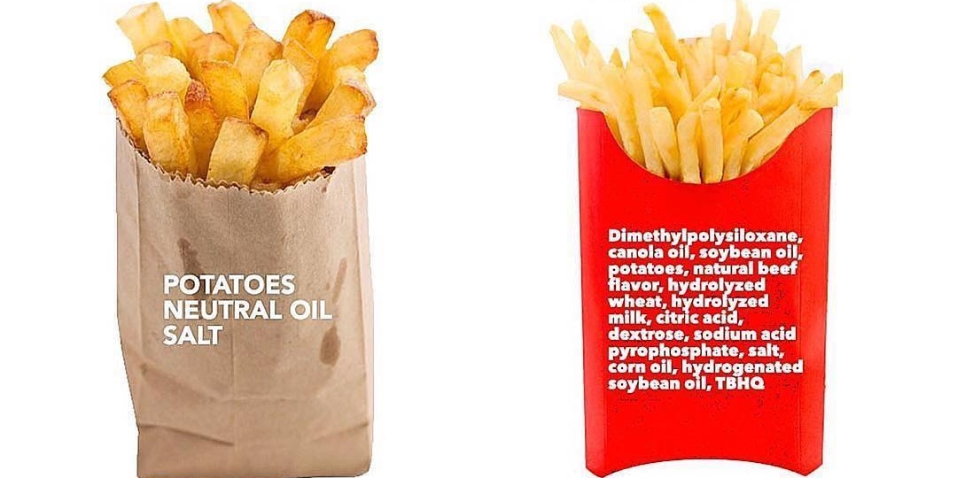 160 cals против 520 cals