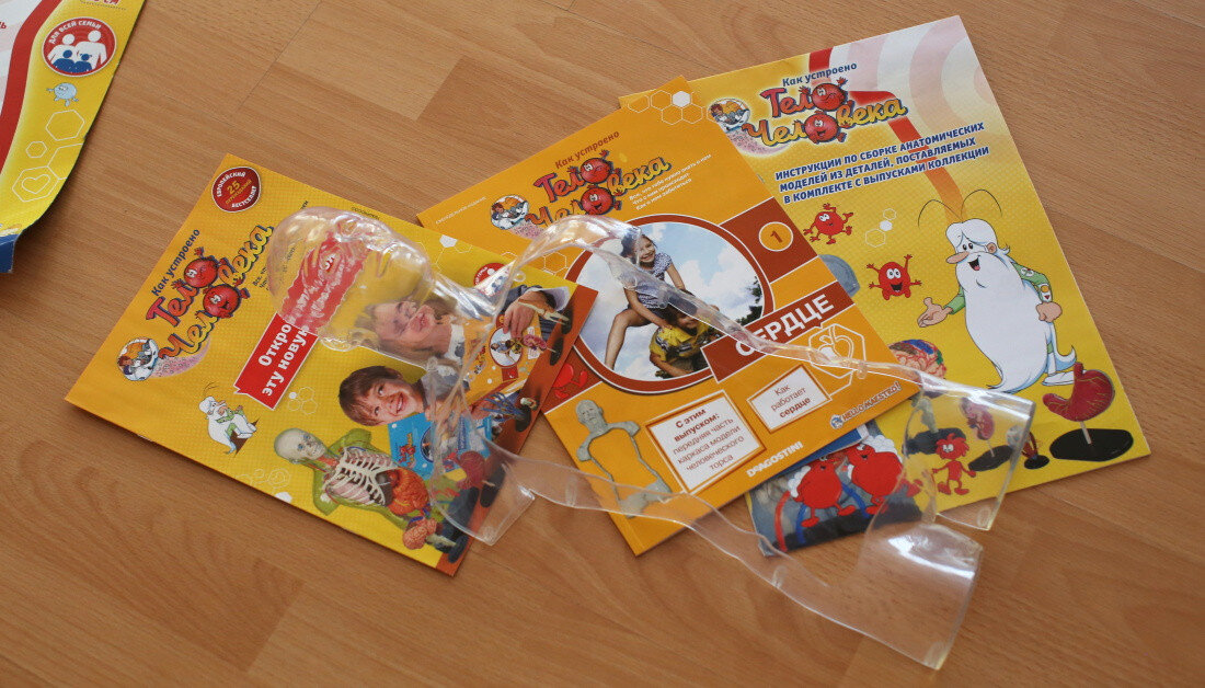 Содержимое первого выпуска.
