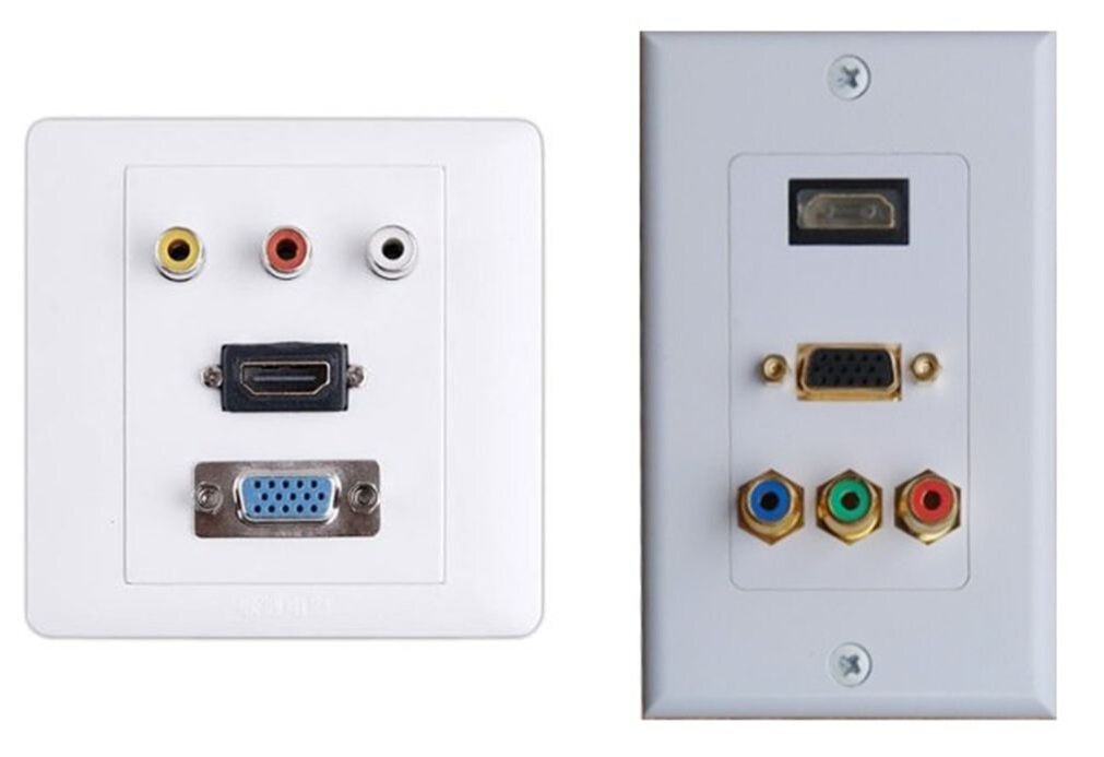 Hdmi розетка в стену подключение Советы: как спрятать провода и 3 рекомендации watt Дзен