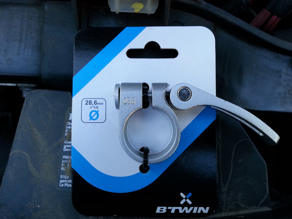 Обращаем внимание на диаметр, так как именно от этого хомута длинна болта подходит идеально.