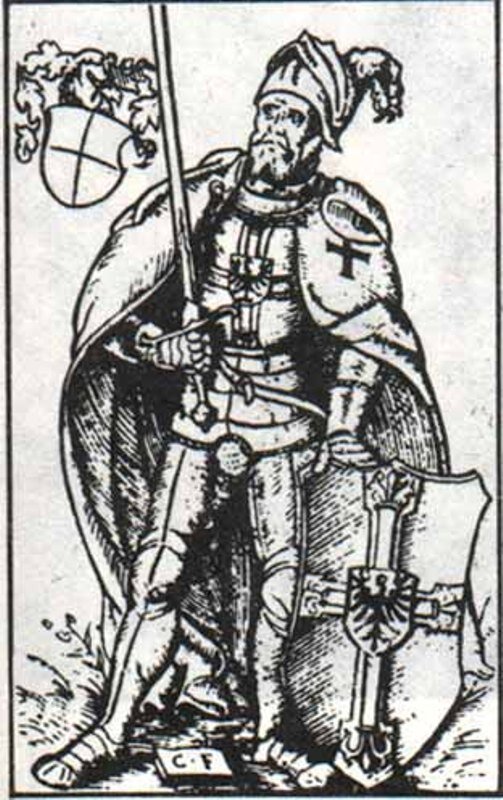 Великий магистр тевтонского ордена Ульрих фон Юнгинген.