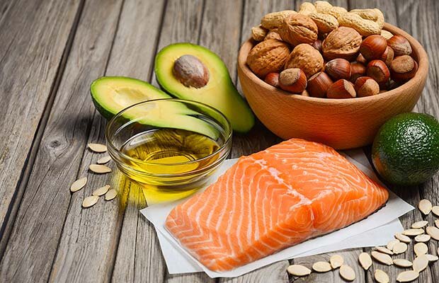 Продукты. содержащие большое количество полезных жиров