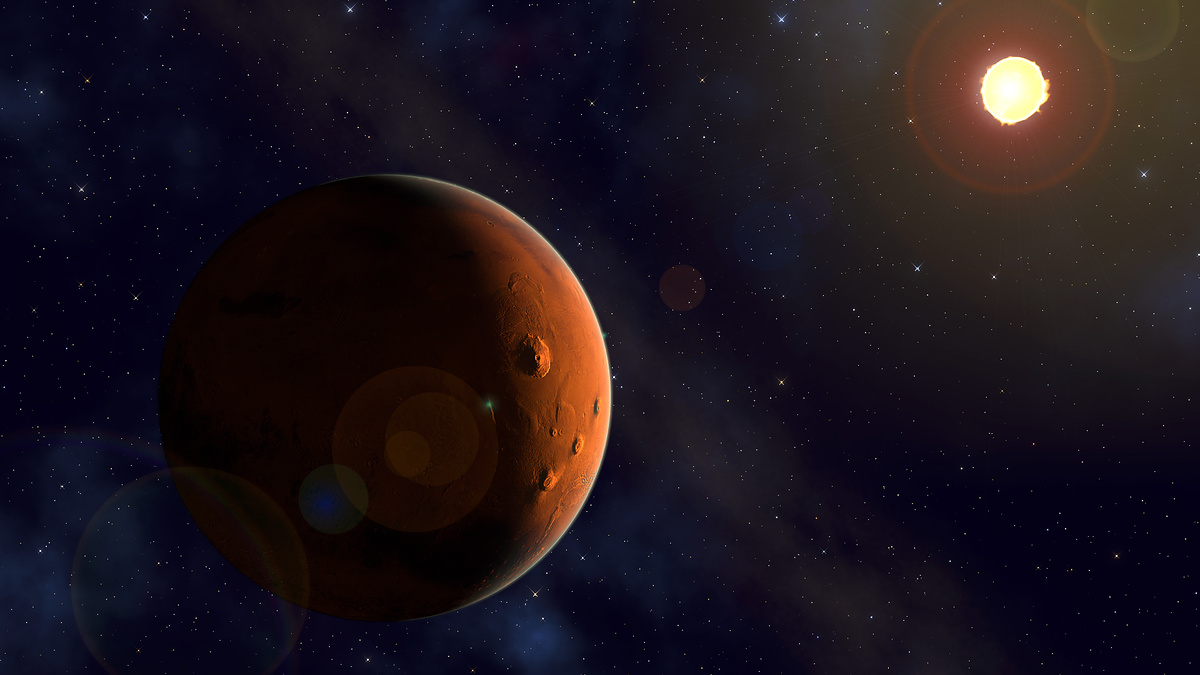 "Mars and the Sun" by Kevin Gill is licensed under CC BY 2.0