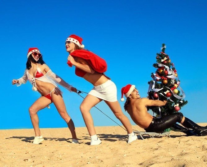 Новый год на море