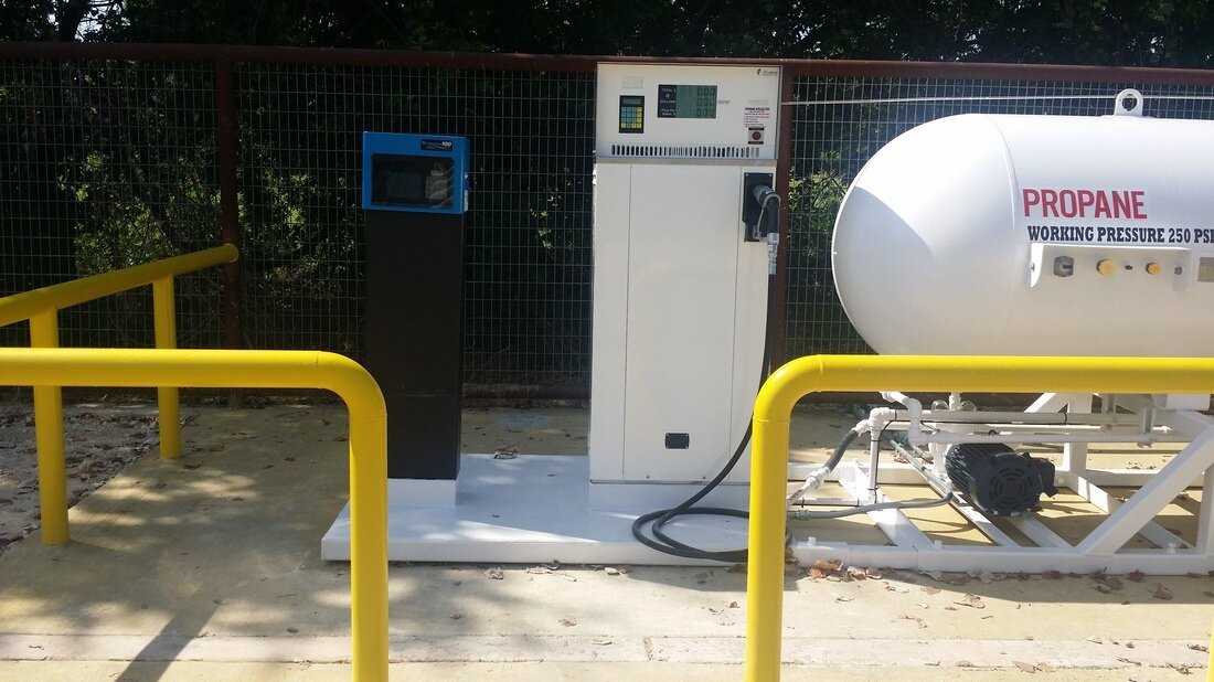 Пропановая АГЗС © Propane Specialty Services