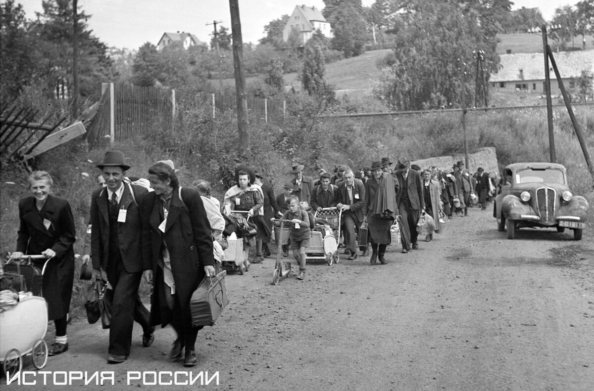 Типичная картина послевоенного времени