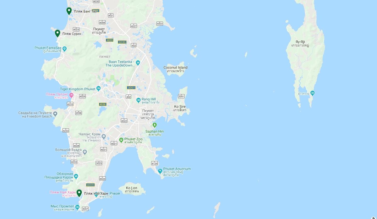 Самые тихие пляжи на Пхукете