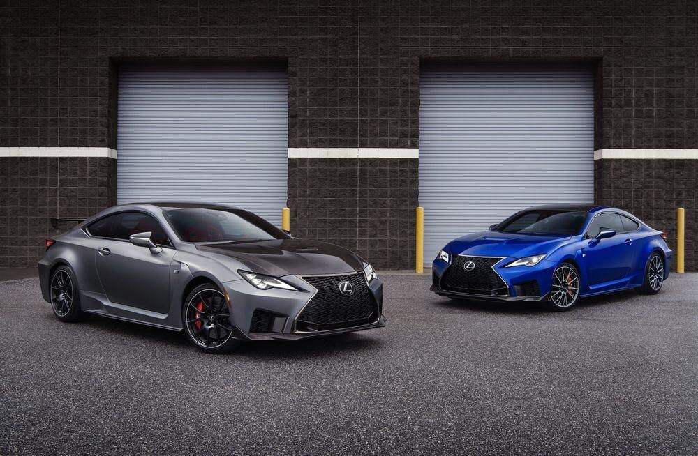2019 Lexus RC F и 2019 Lexus RC F Track Edition