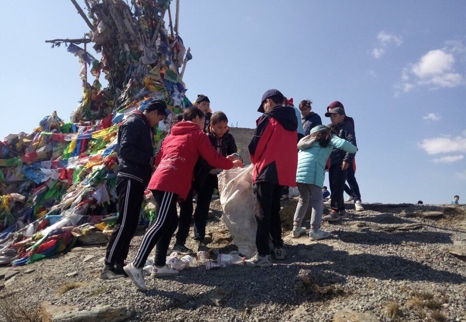 Фото учащихся школы №12 города Кызыла