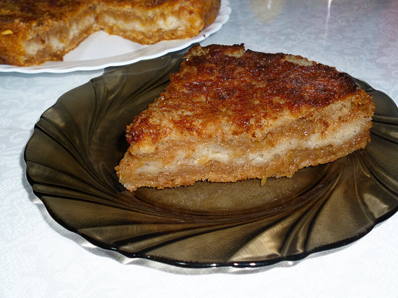Варшавский яблочный пирог - пошаговый рецепт с фото