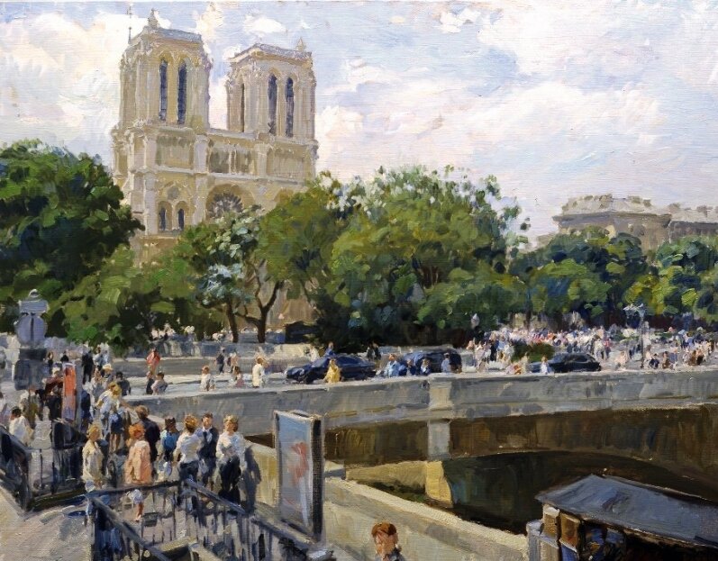 «Нотр Дам де Пари», 2005, холст, масло