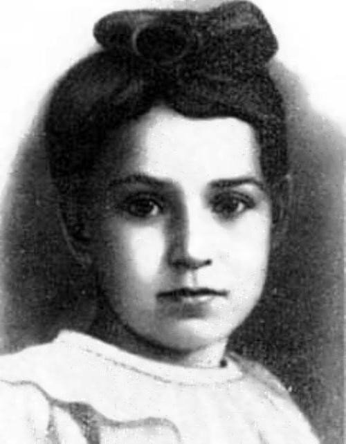 Таня Савичева, единственное фото