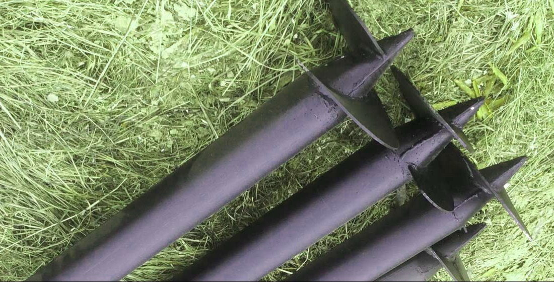 Сварные винтовые сваи