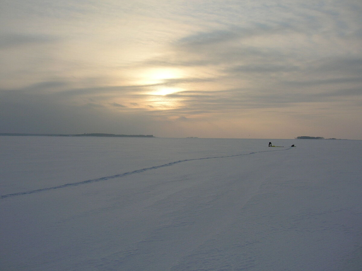 обское море новосибирск зимой