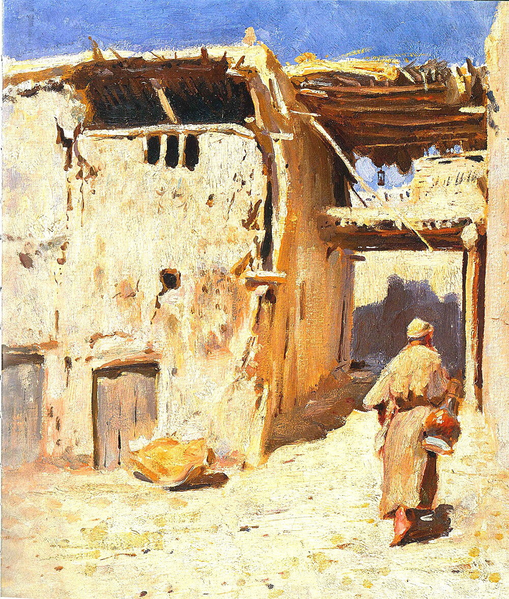 П.П. Беньков "Старая Бухара" 1931. 
