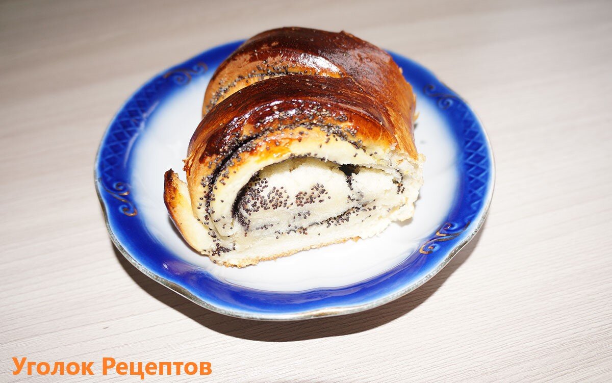 Маковый рулет Бабушкина салфетка