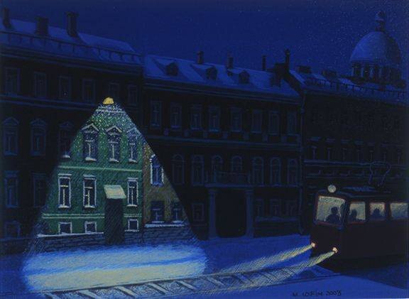Michael Iofin. Night Tram. 2003 