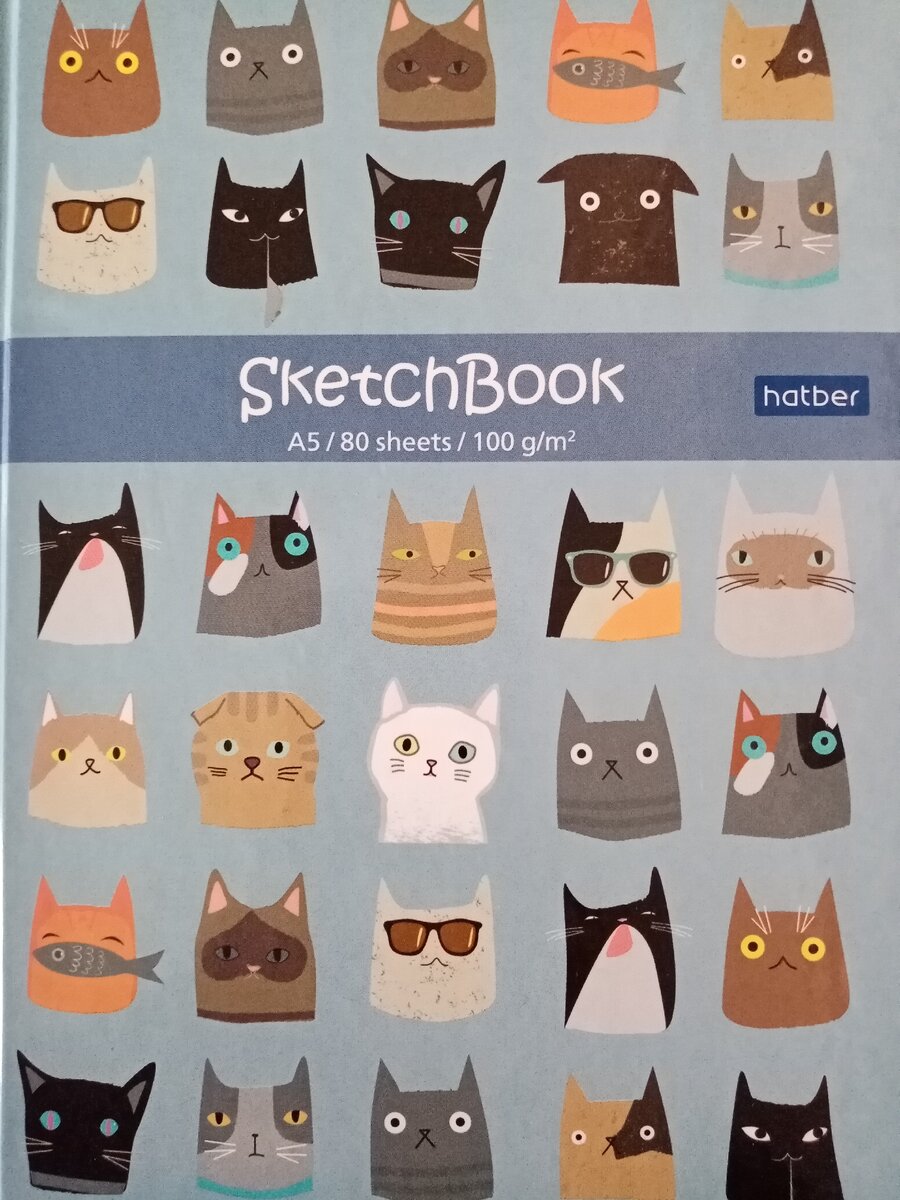 Вот такой вот он - скетчбук