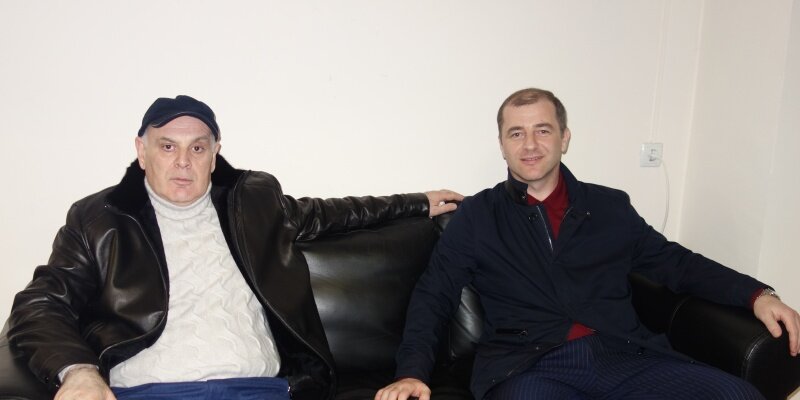 Аслан Бжания и Адгур Ардзинба