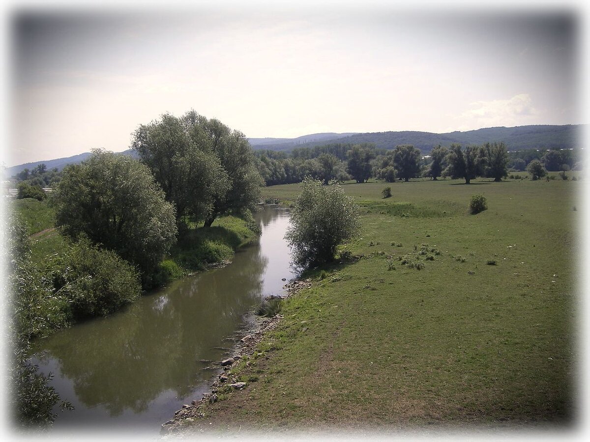 Река Ипель в мирное время