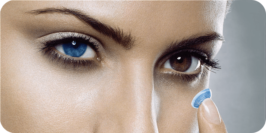 Синие линзы