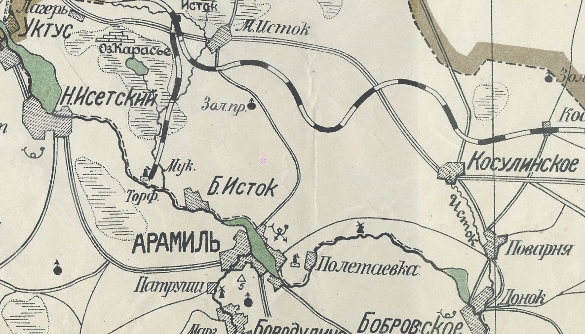 карта 1926 год