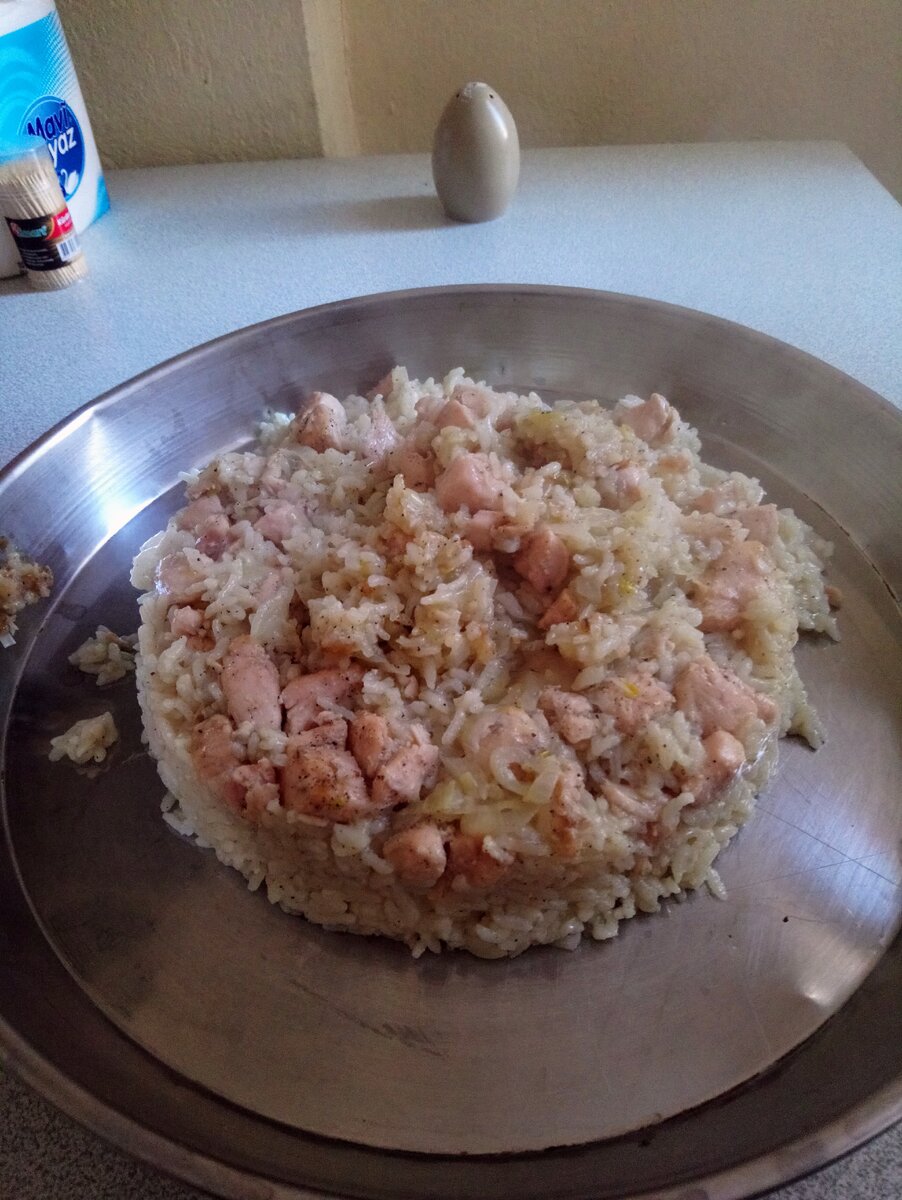 Плов с курицей. Фото автора 