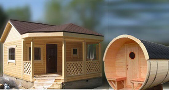 Бани из бруса "Саввамос" 