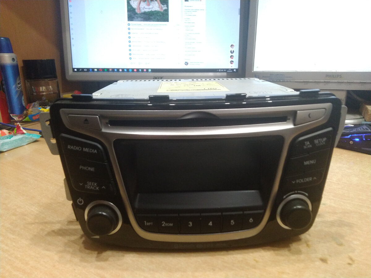 Магнитола solaris