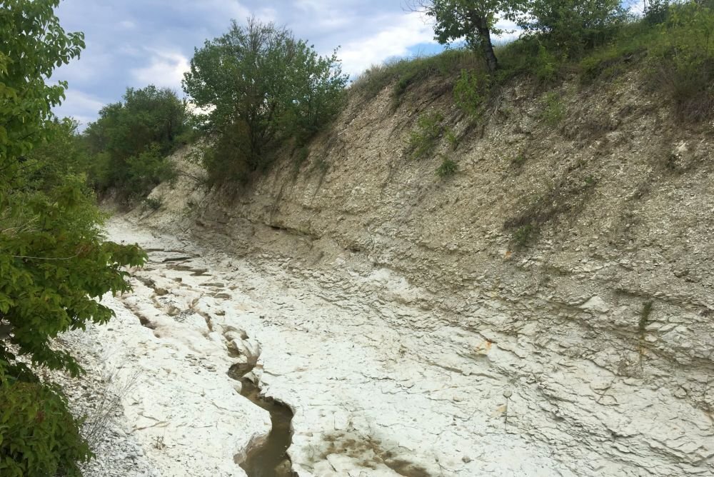   Русло реки Кача, июль 2020 года. Источник: twitter.com/KrimRt