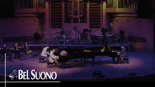 Download Video: Иоганн Штраус - Вальсы | Трио пианистов Bel Suono | Live Music Piano 2023