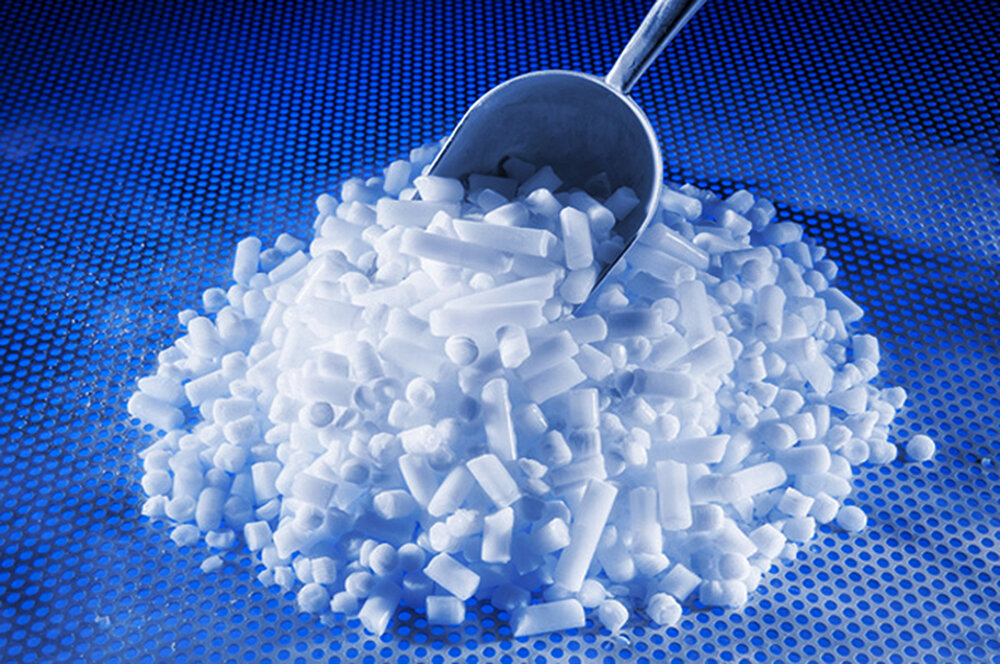 Внешний вид сухого льда