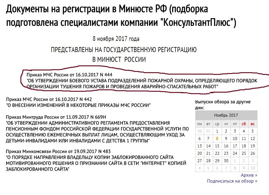 Приказ мчс рф 444