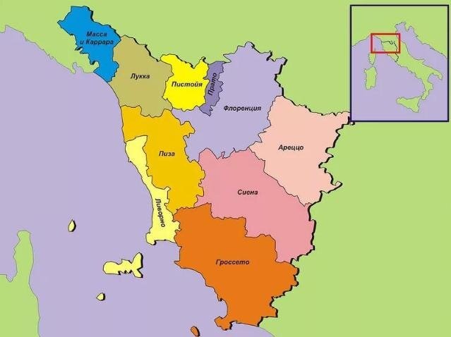 регион Тоскана