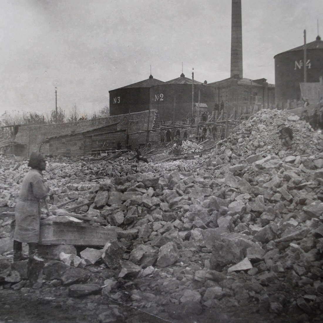 История энергетики России в фотографиях: Как строили Самарскую ГРЭС |  ZAVODFOTO.RU | Дзен