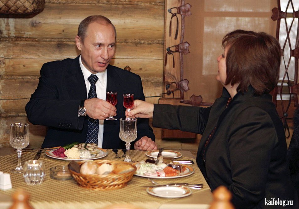 Владимир Путин — о диетах: секрет мерной питательности