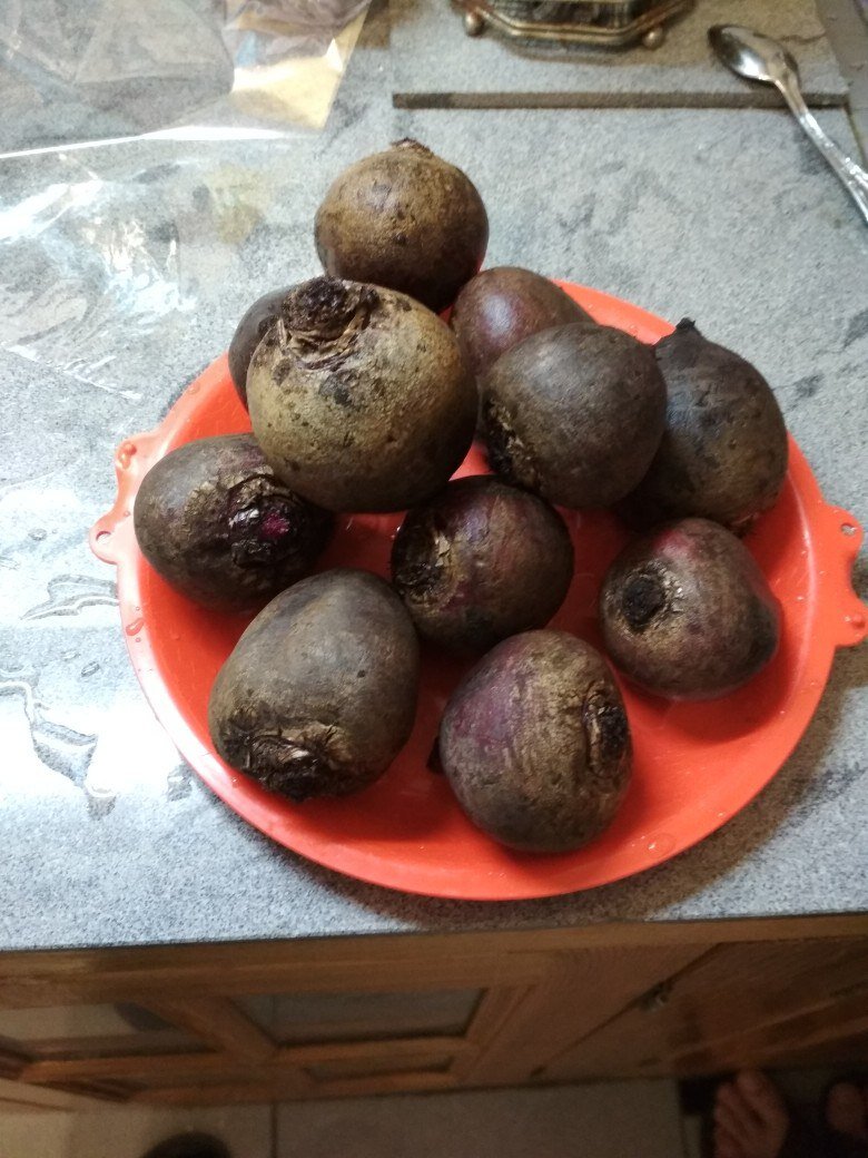 Мытая свекла