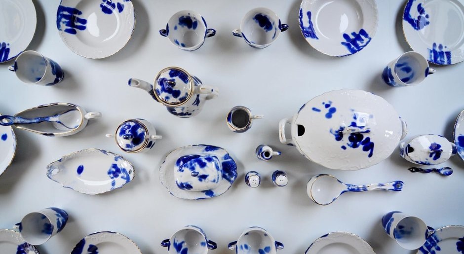 Сервиз The Human Trace. Дизайн: Arkadiusz Szwed, Ewa Klekot