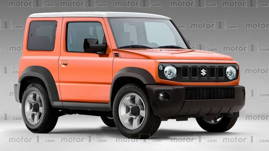 Рендер Suzuki Jimny 2018 от Motor1